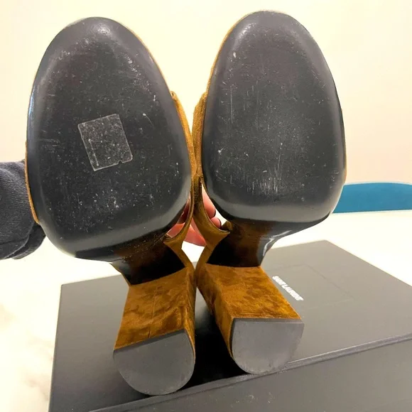 Saint Laurent Loulou Knot Slide Sandal - Picture 5 of 7